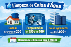 Limpeza de Caixa d'Água