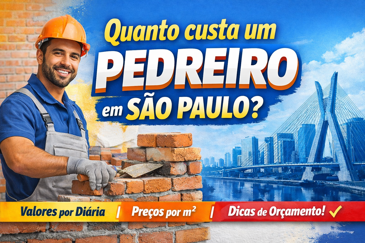 Quanto Custa um Pedreiro em São Paulo? 